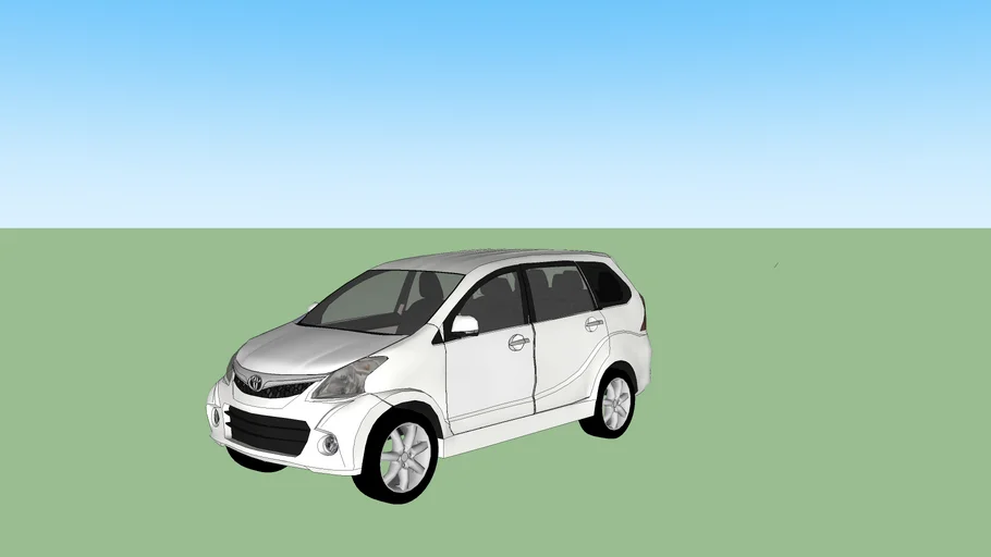 Toyota Avanza Veloz (with interior)
