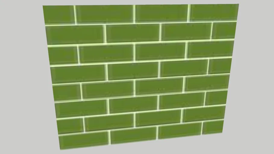 green backsplash