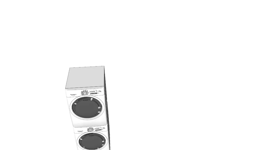 27" Washer/Dryer Stackable