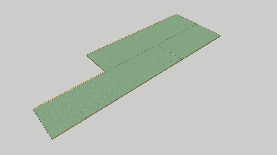 Caberfloor Chipboard Tongue and Grooved 4 Sides Moisture Resistant (P5) 18mm x 2400mm x 600mm - Staggered 