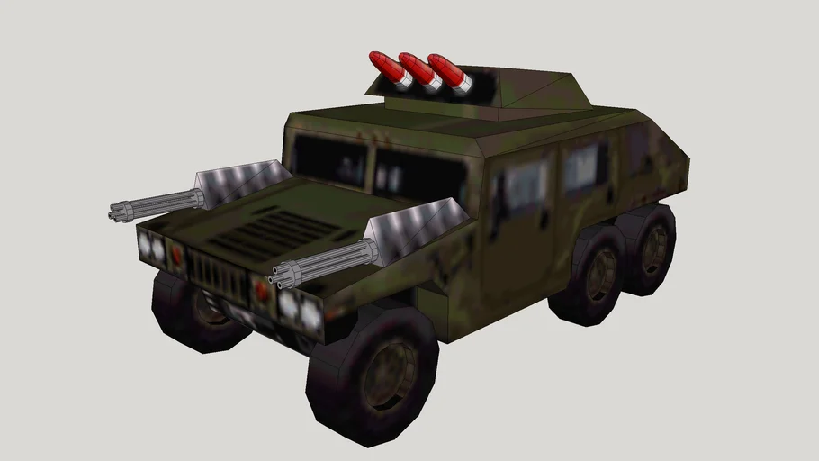 Twisted Metal 1 - Warthog