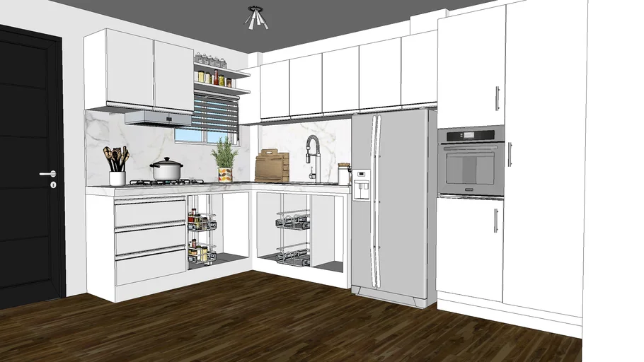 Kitchen 1 | 3D Warehouse