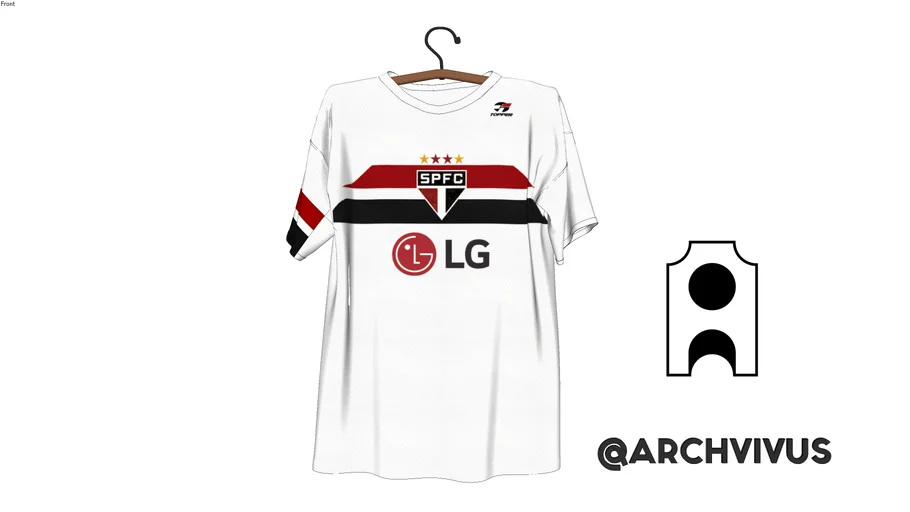 Camisa Futebol São Paulo FC