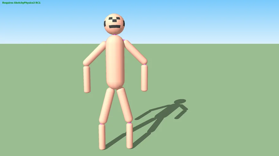 Hector The Crash Test Dummy- FULL SKETCHYPHYSICS RAGDOLL