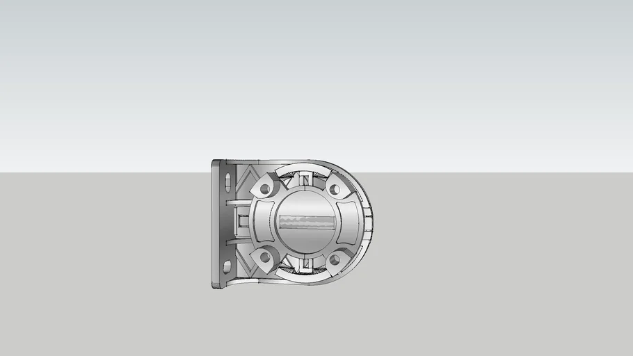soporte pvc motor