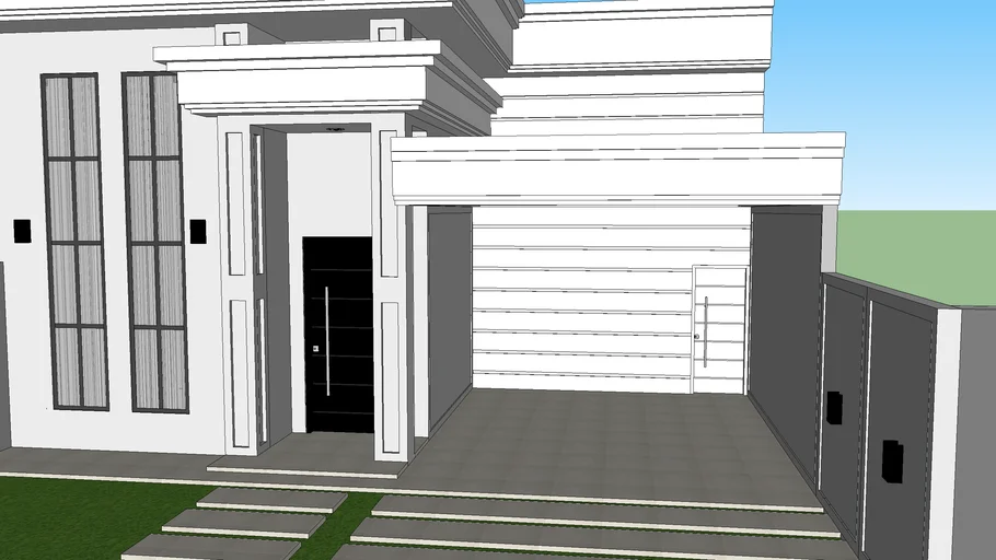 Fachada Neoclassico moderno