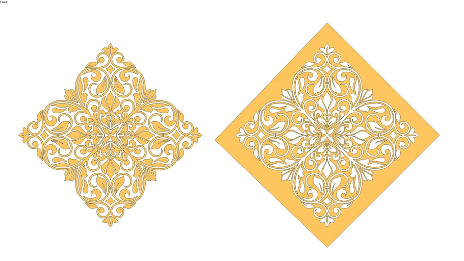 Ornamental floral