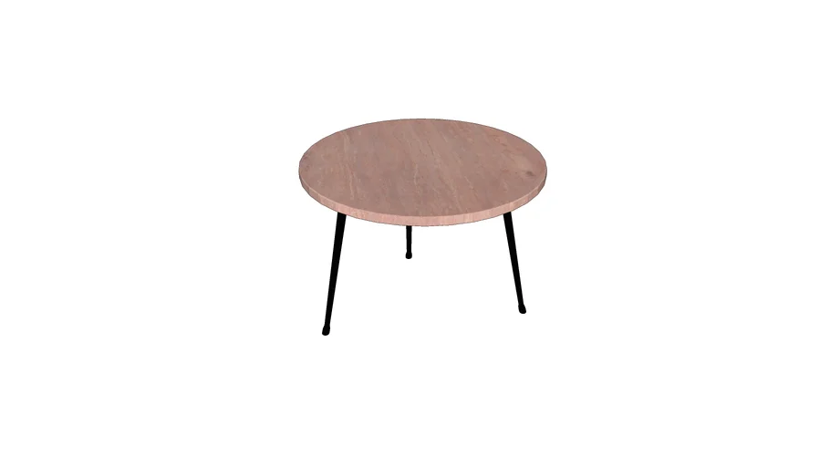 Lars TRE Side Table (Rose Sandstone) | 3D Warehouse