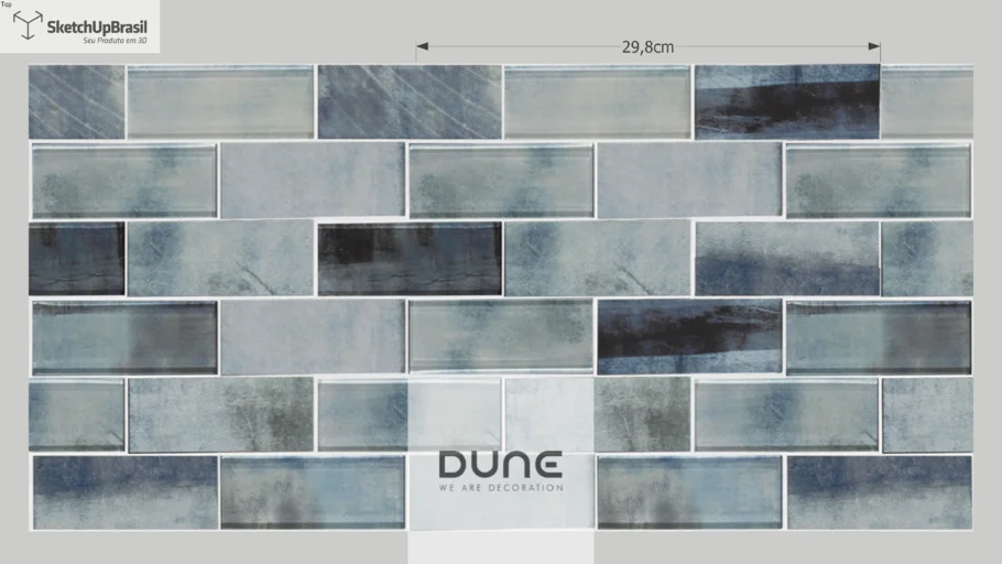DUNE_Sublime Blue 29,8x29,8cm