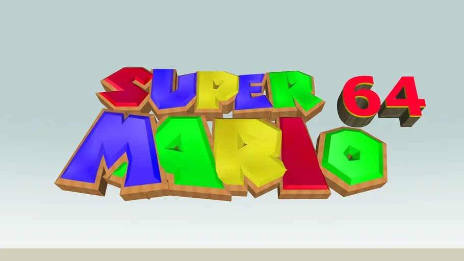 Super Mario 64™ title screen logo