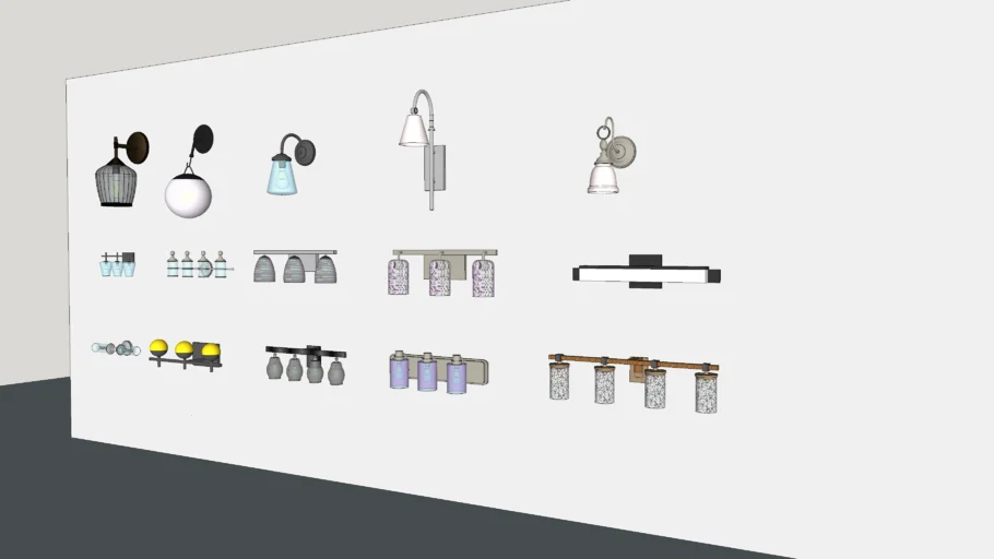 Lightning- Interior wall light fixture