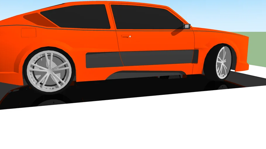 Skoda 130 Rapid Extereme - redetailed!!!