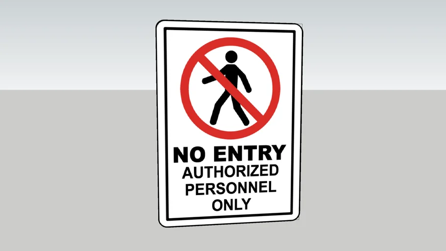 No entry