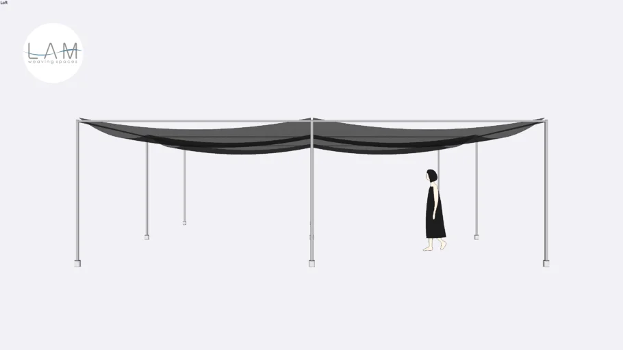 Black Mesh curtain