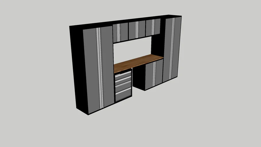 NewAge Bold 3.0 Garage Cabinet 8 Piece Set