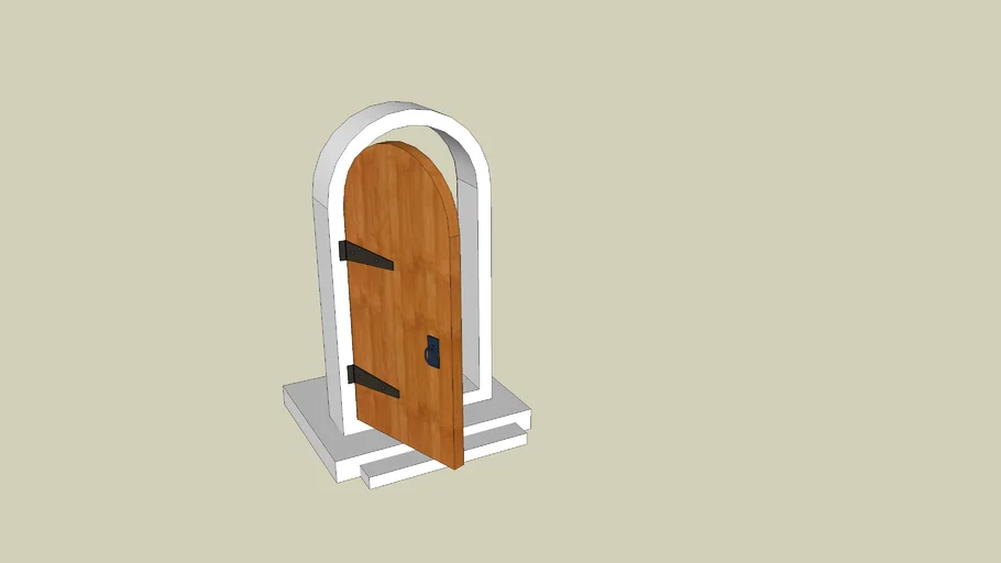 Medieval door