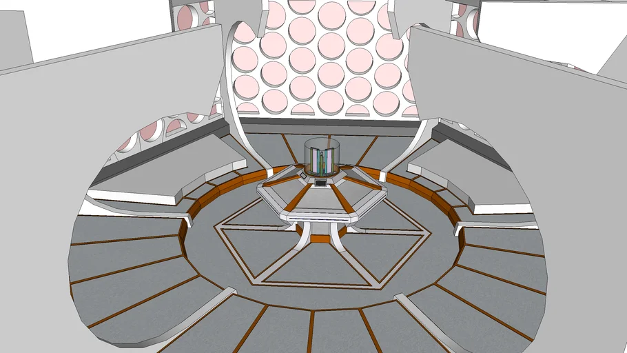Custom Tardis Interior (Classic Style) - WIP