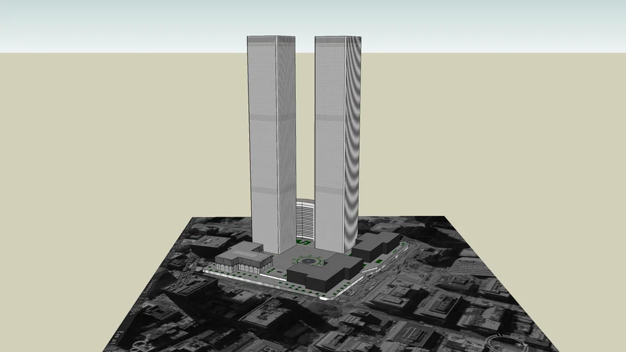 origianl plan of world trade center