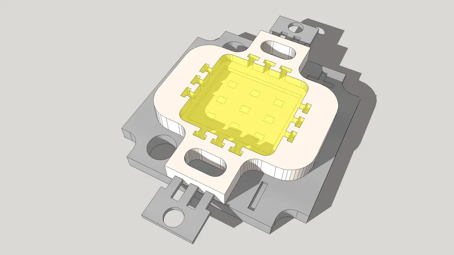 LED on chip, 12V 10W