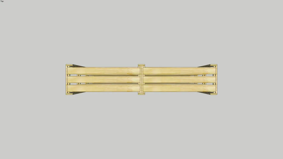 IKEA - HEJNE - Custom 2 section, 4 shelves