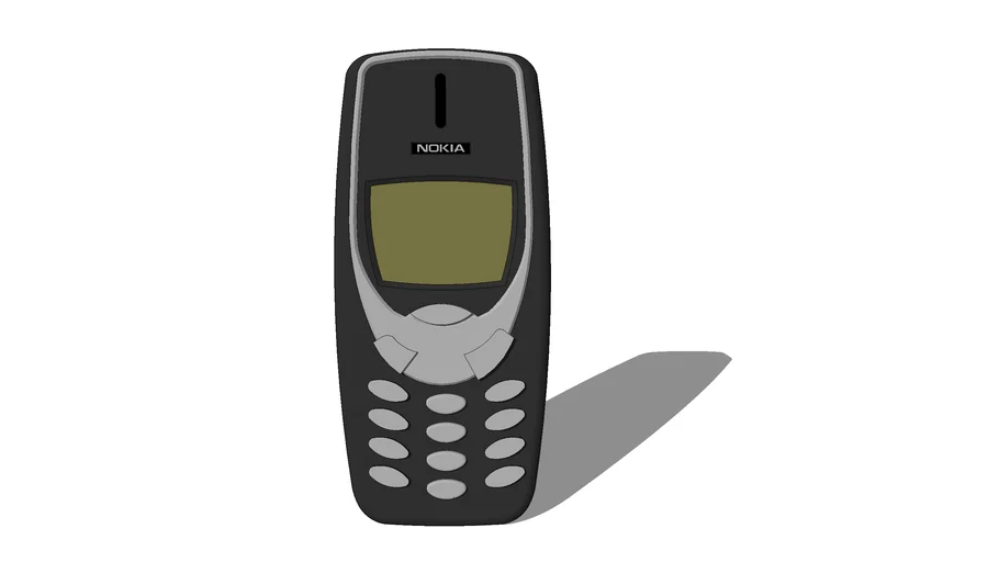 Celular Nokia 3310 | 3D Warehouse