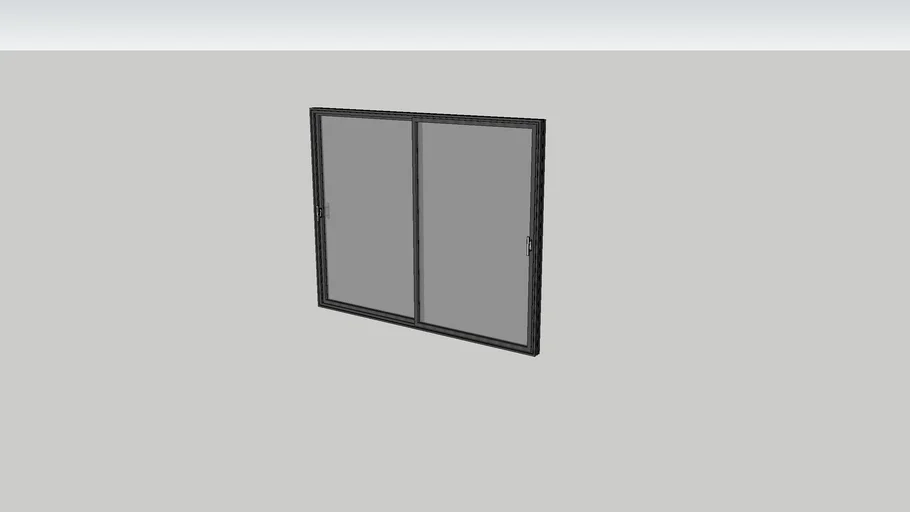 Puerta corredera 2 hojas K-Line 320 X 250