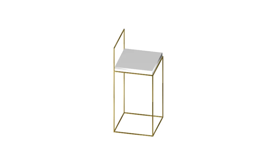 gold stool bar chair