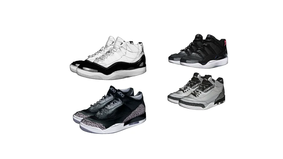 Air Jordan 3 &  Air Jordan 11