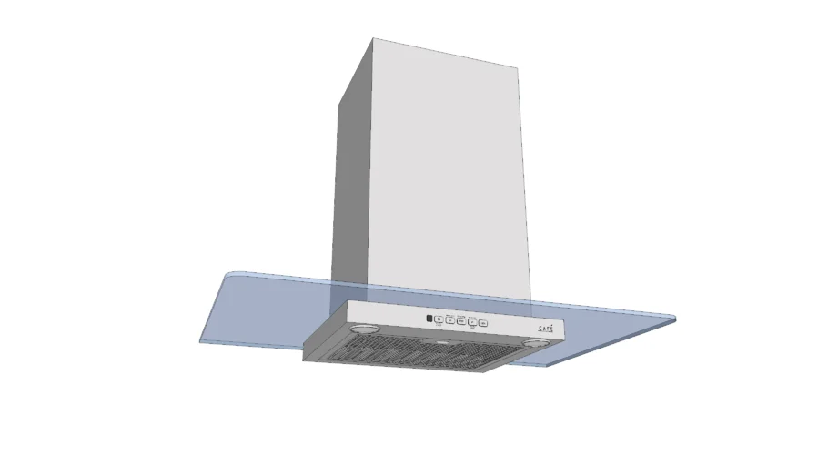 Café™ 30" / 36" Wall-Mount Glass Canopy Chimney Hood
