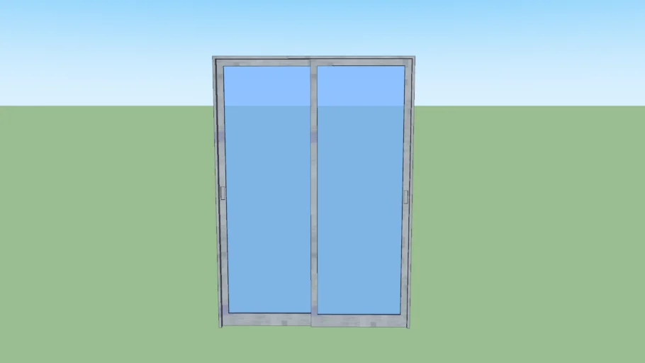 Puerta de aluminio