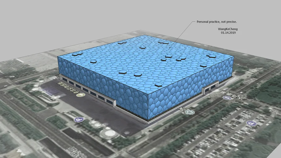 Water Cube-National Aquatics Center水立方