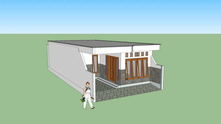 Rumah Sederhana 6 x 14