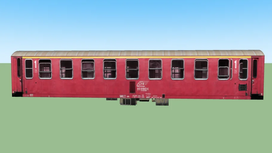 vagon CFR 51 53 19-50 033-9(imaginar)