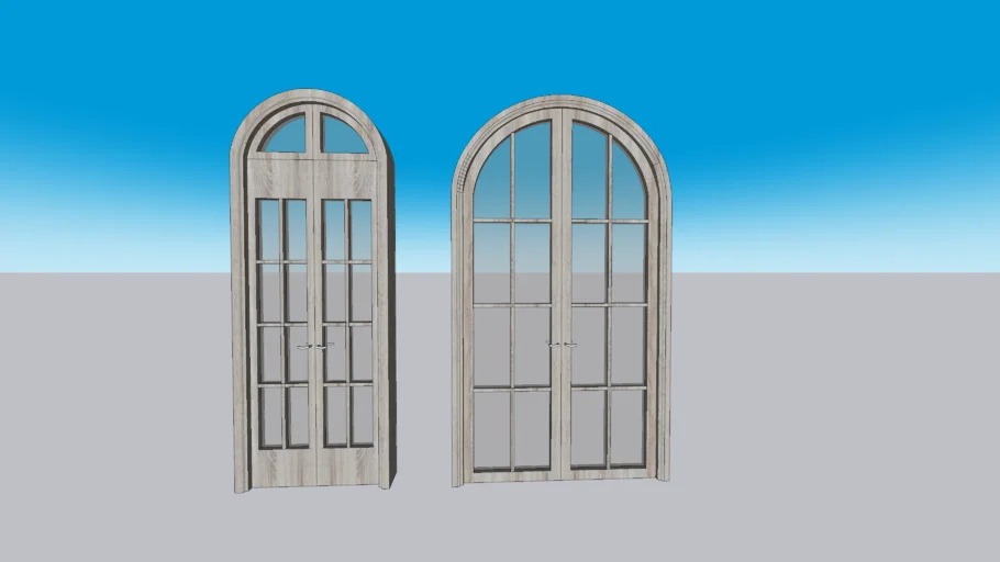 French Door| Door| Arch door| wooden door