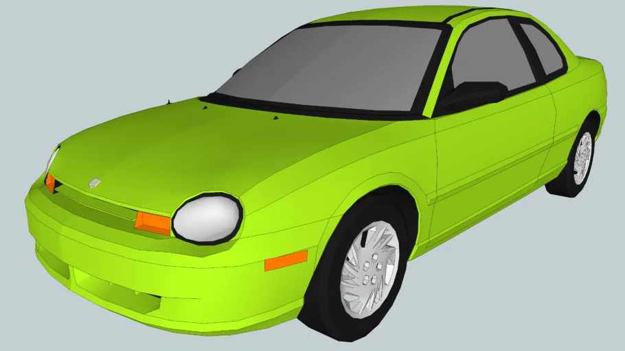 1995 Chrysler/Dodge Neon Coupé (Low Poly)
