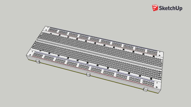 Breadboard MB102 830point