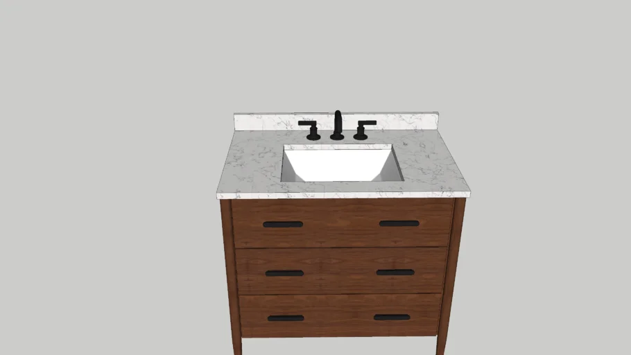 Bathroom Vanity 36" - Rejuvenation Shaw