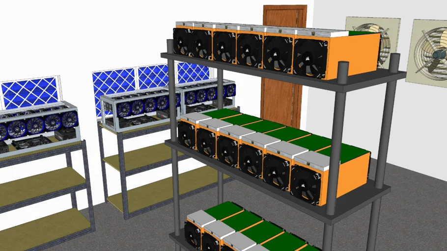 Energy Efficient Cryptocurrency Mining Facility