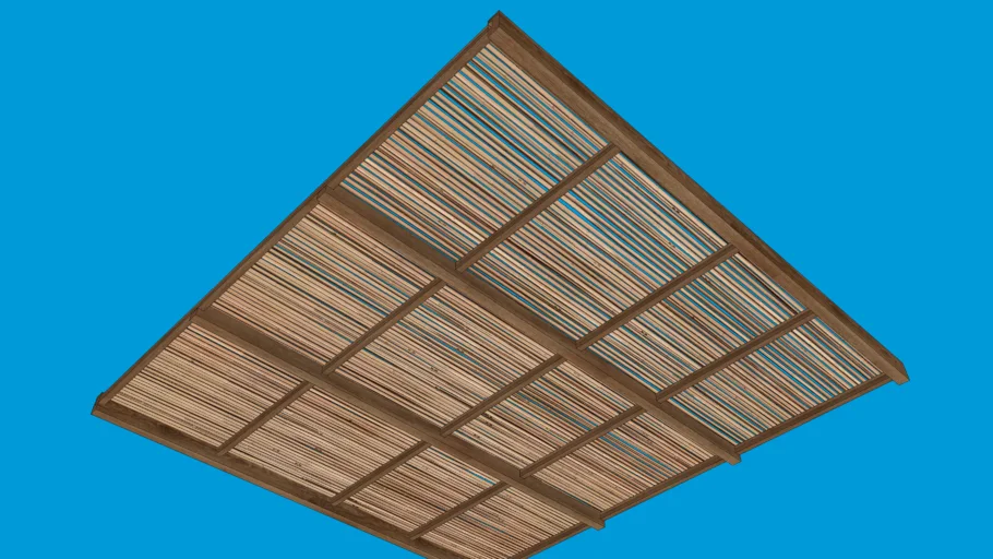 Techo de bambu
