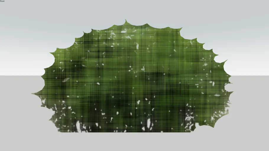 Watercolor Bush 2D Face Me