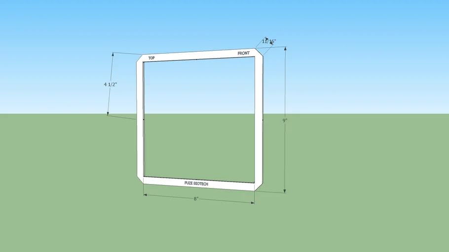 Acrylic Fabric Frame