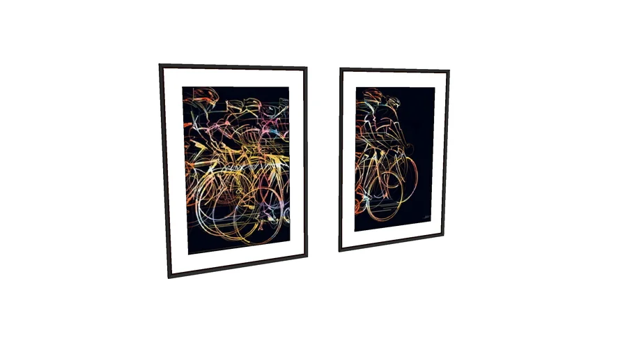 Bike wallart