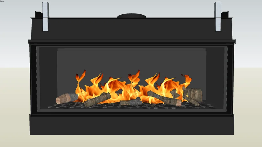 Bellfires Horizon Bell Medium 3 floating frame