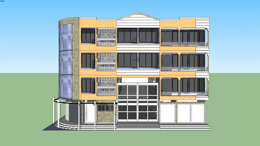 4 Storey mixed use building Kinshasa Congo Africa