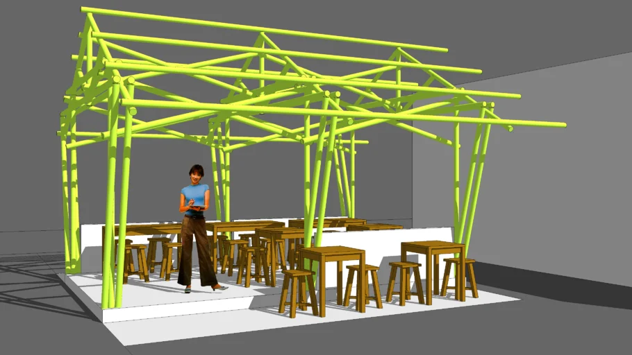 warung bambu