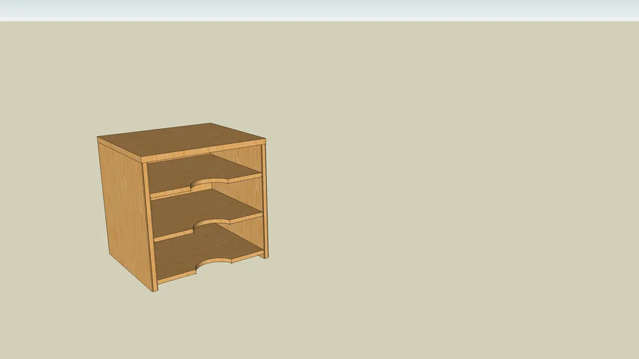 newspaper shelf | 3D Warehouse