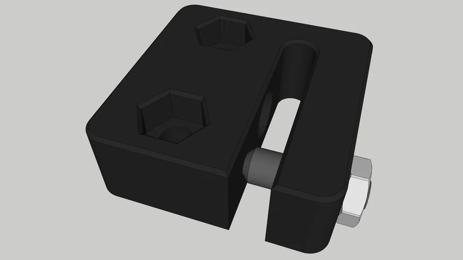 Anti-Backlash Nut Block for 8mm Metric Acme Lead Screw