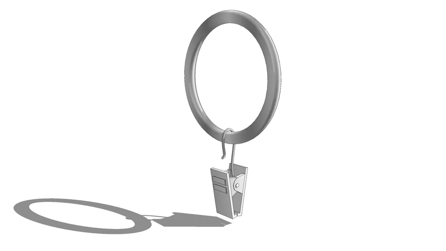 Curtain Rod Clip Rings