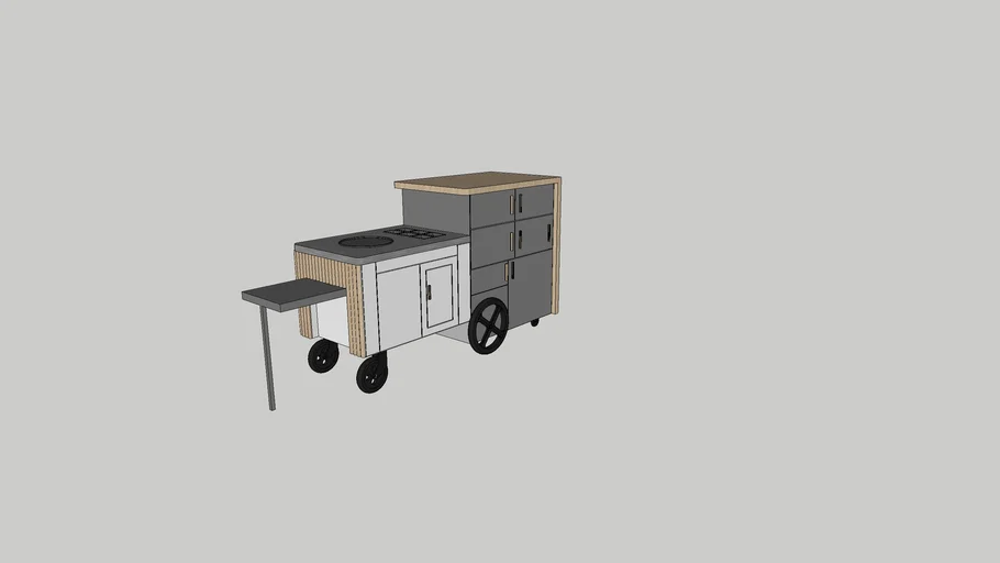 Ice cream kiosk