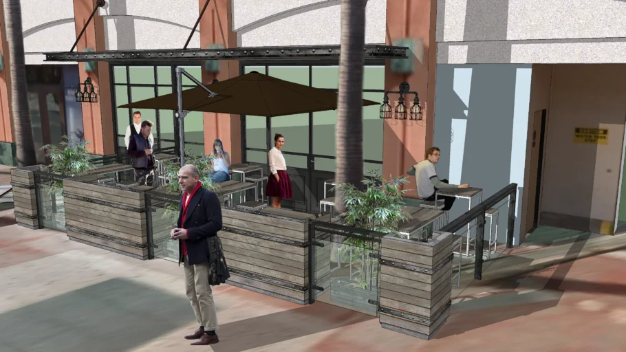 Outdoor Seating area